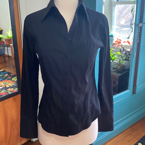 Express tailored button down long-sleeve shirt - Picture 2 of 3